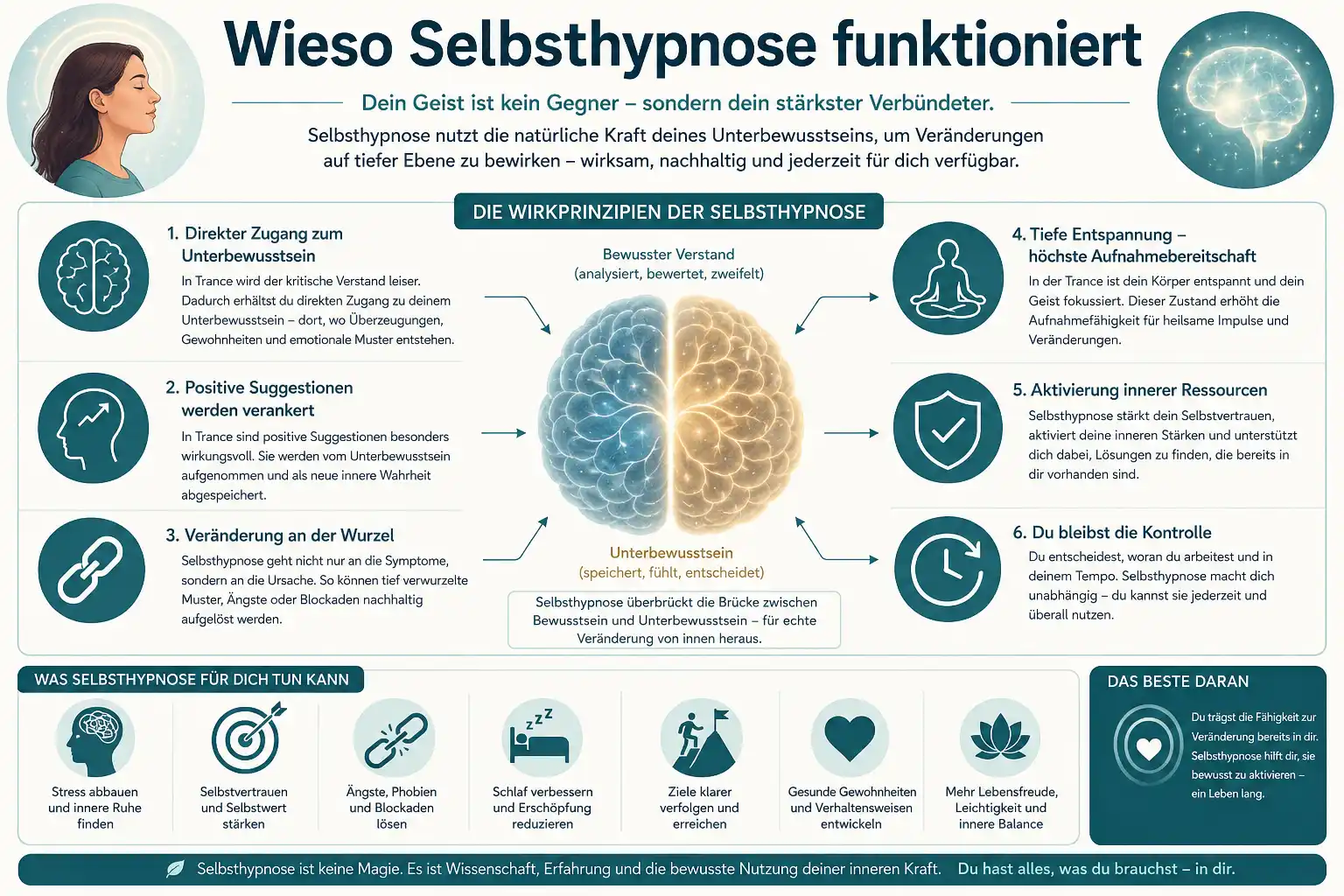 Selbsthypnose Infografik